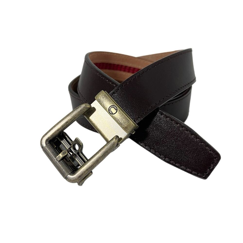 Nextbelt Mens Adjustable Next Belt Black Pebbled Leather The Belt With No Holes